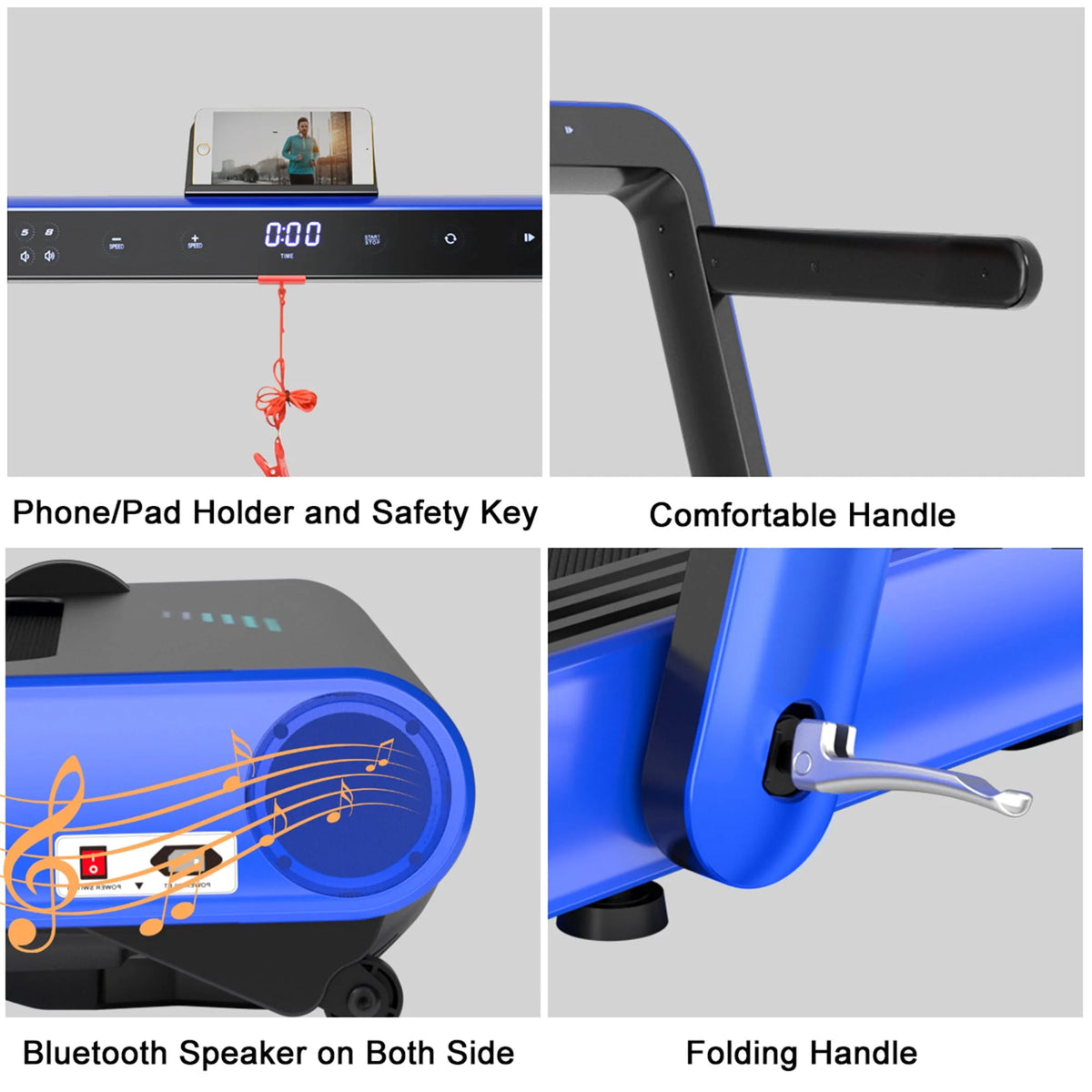 2 in 1 Folding Treadmill P384