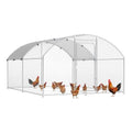 Large Metal Chicken Coop with Anti-UV Cover N78256