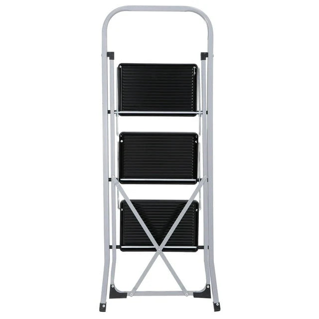 3 Step Folding Step Stool 330lbs Capacity D5303
