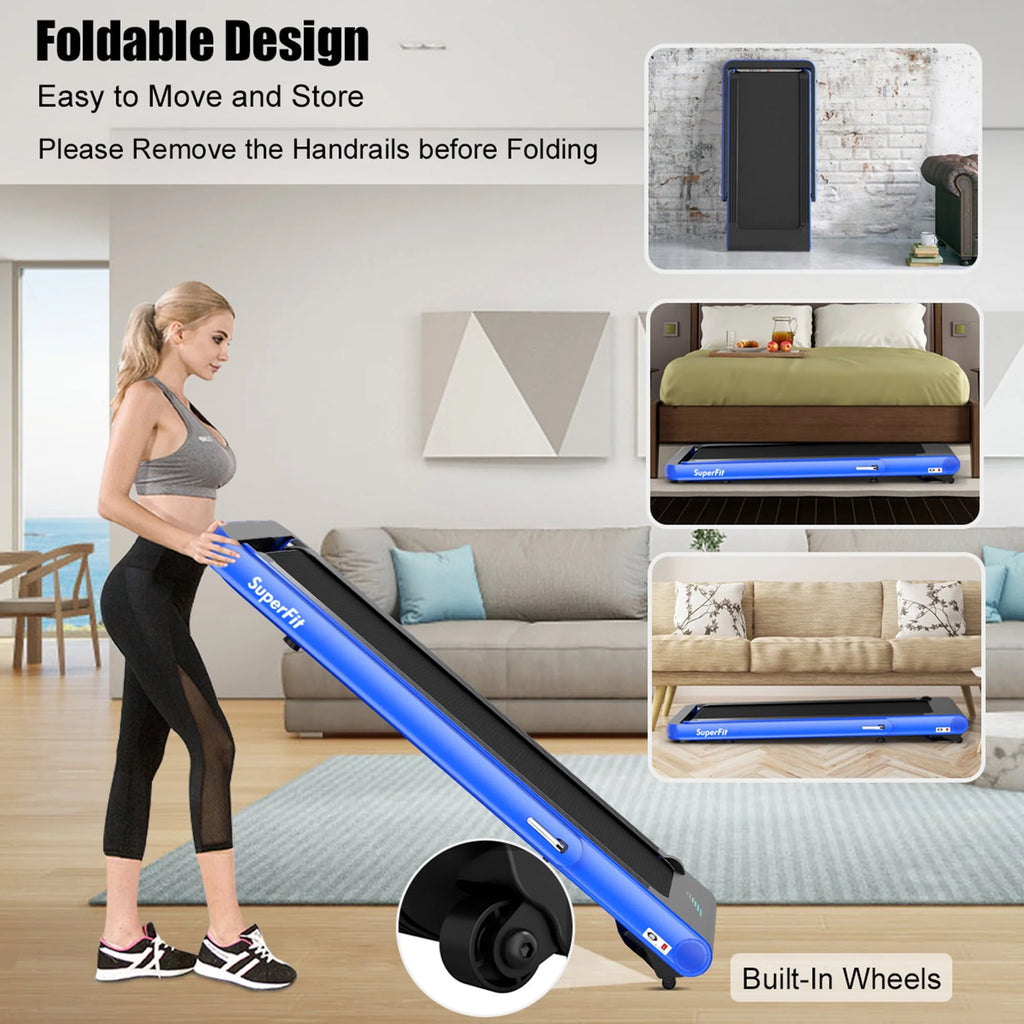 2 in 1 Folding Treadmill P384