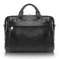 Black Leather Laptop Brief Q71802