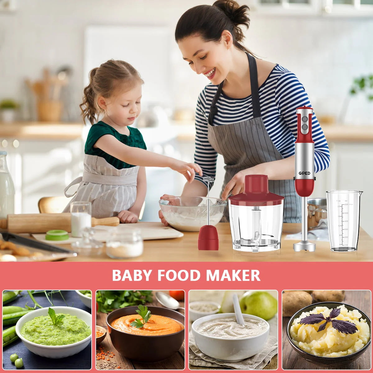 5-in-1 Immersion Hand Blender O8147