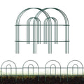 Green 32inX20ft Metal Garden Fencing D74244