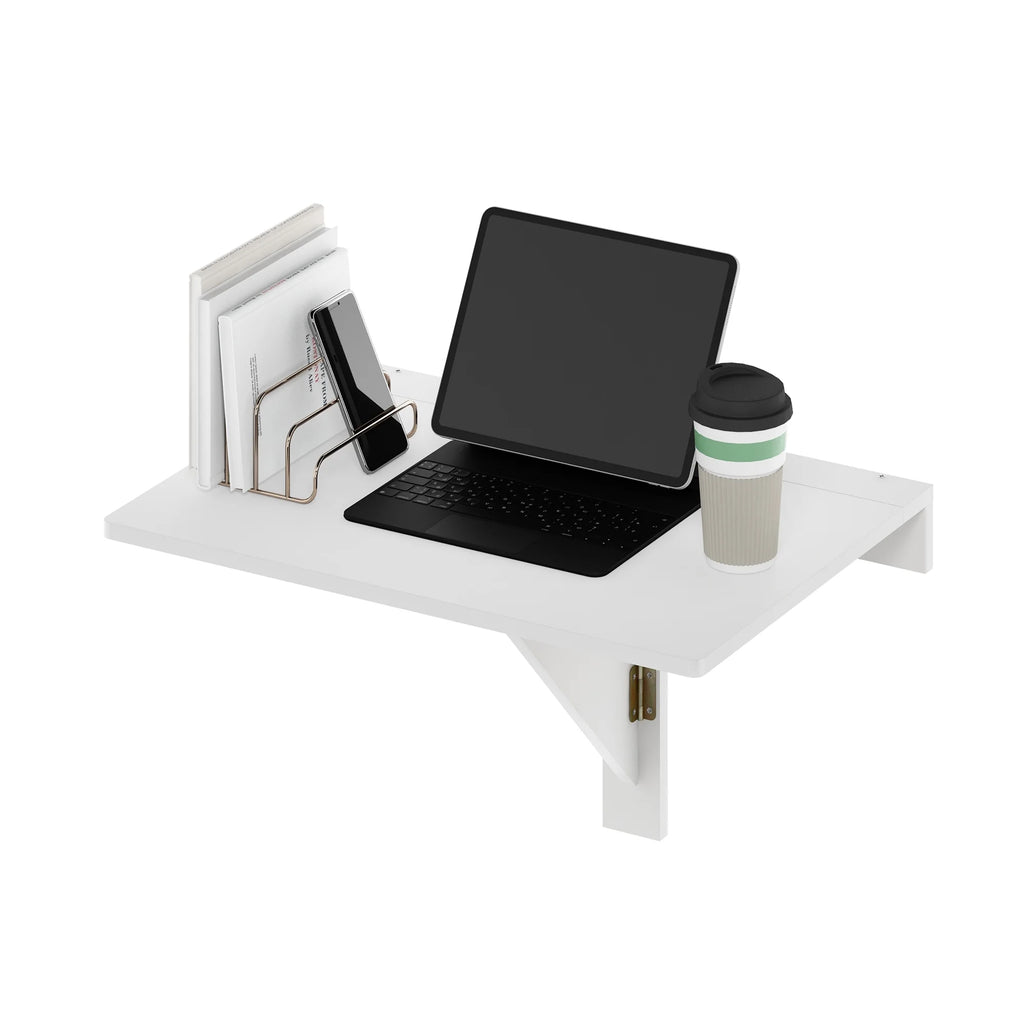 White Wall Mounting Folding Table M557