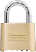 2 Pack 2" Wide Re-Settable Combination Padlock with 1" Shackle Height W932954