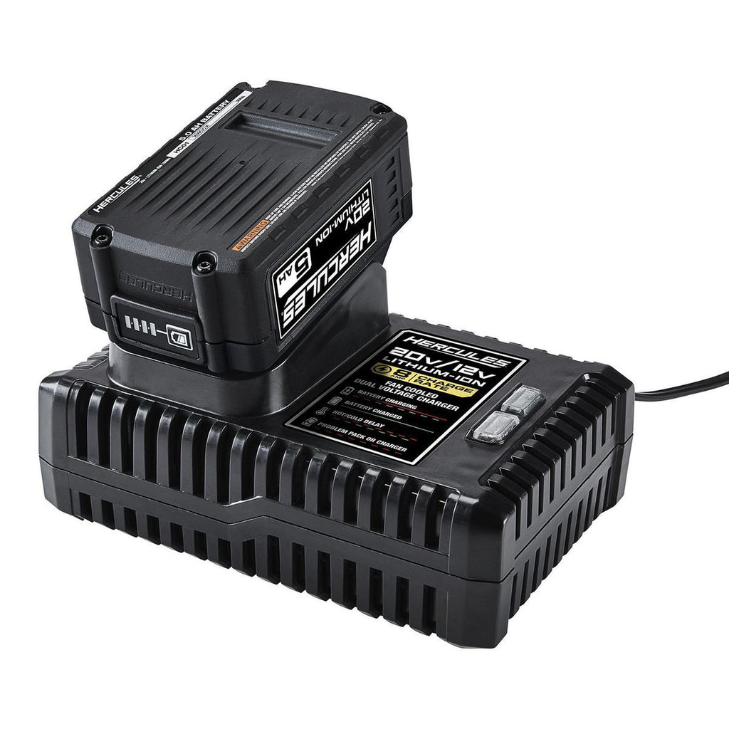20/12V Dual-Voltage Lithium-Ion Battery Charger X650791