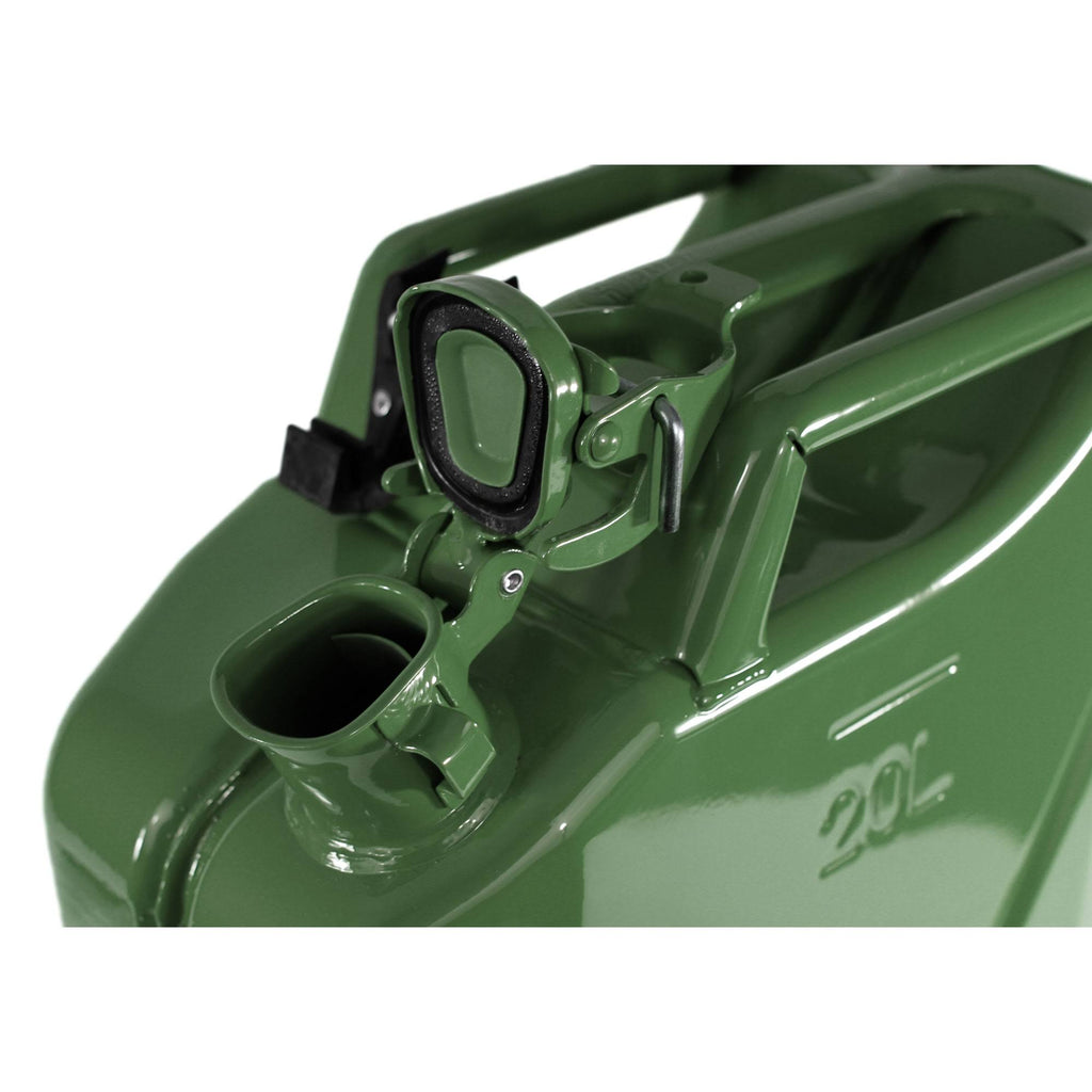 Green 5.3 Gallon Jerry Can with Spout O293