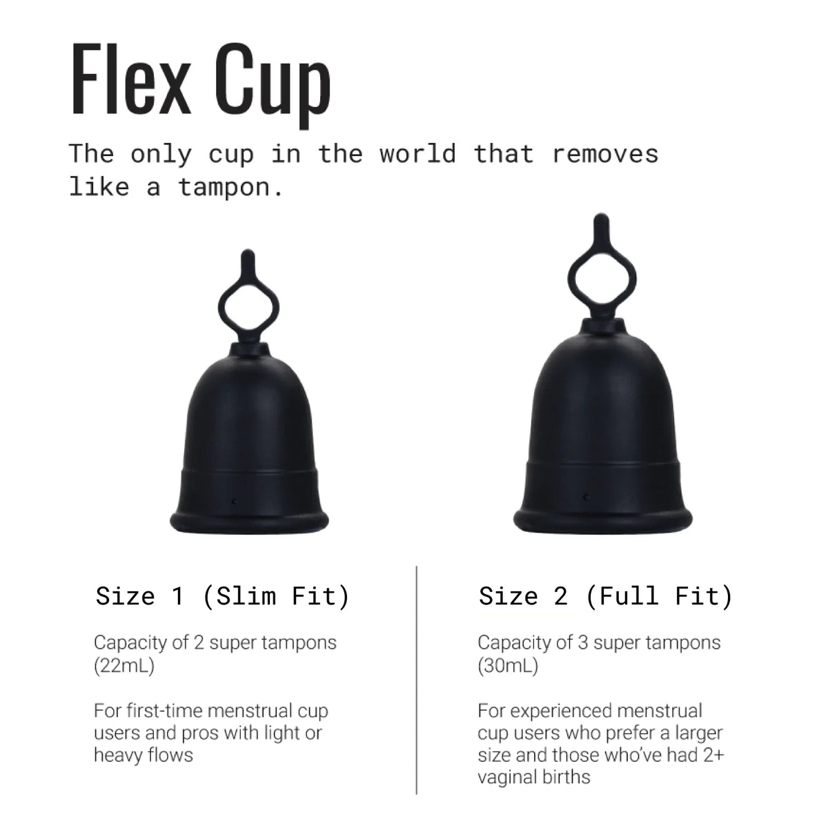 Reusable Menstrual Cup Size 2 with 2 Disposable Menstrual Discs, 1 Count O145165