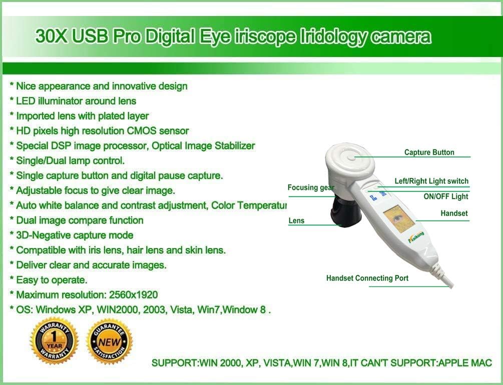 USB Iridology Camera with Software G3102