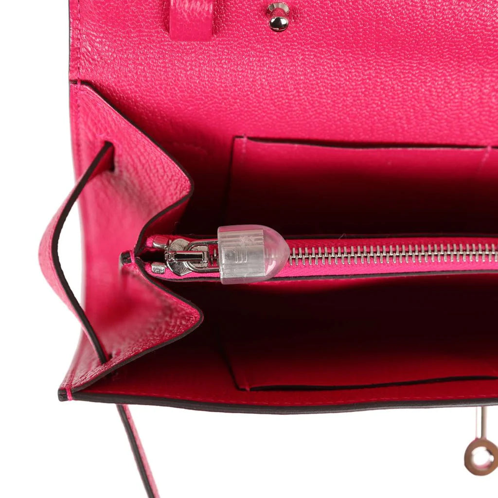 Rose Mexico Chevre Wallet R7659
