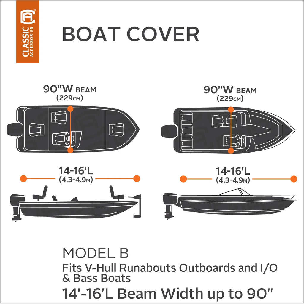 Trailerable Boat Cover with Polyester Fabric U424812