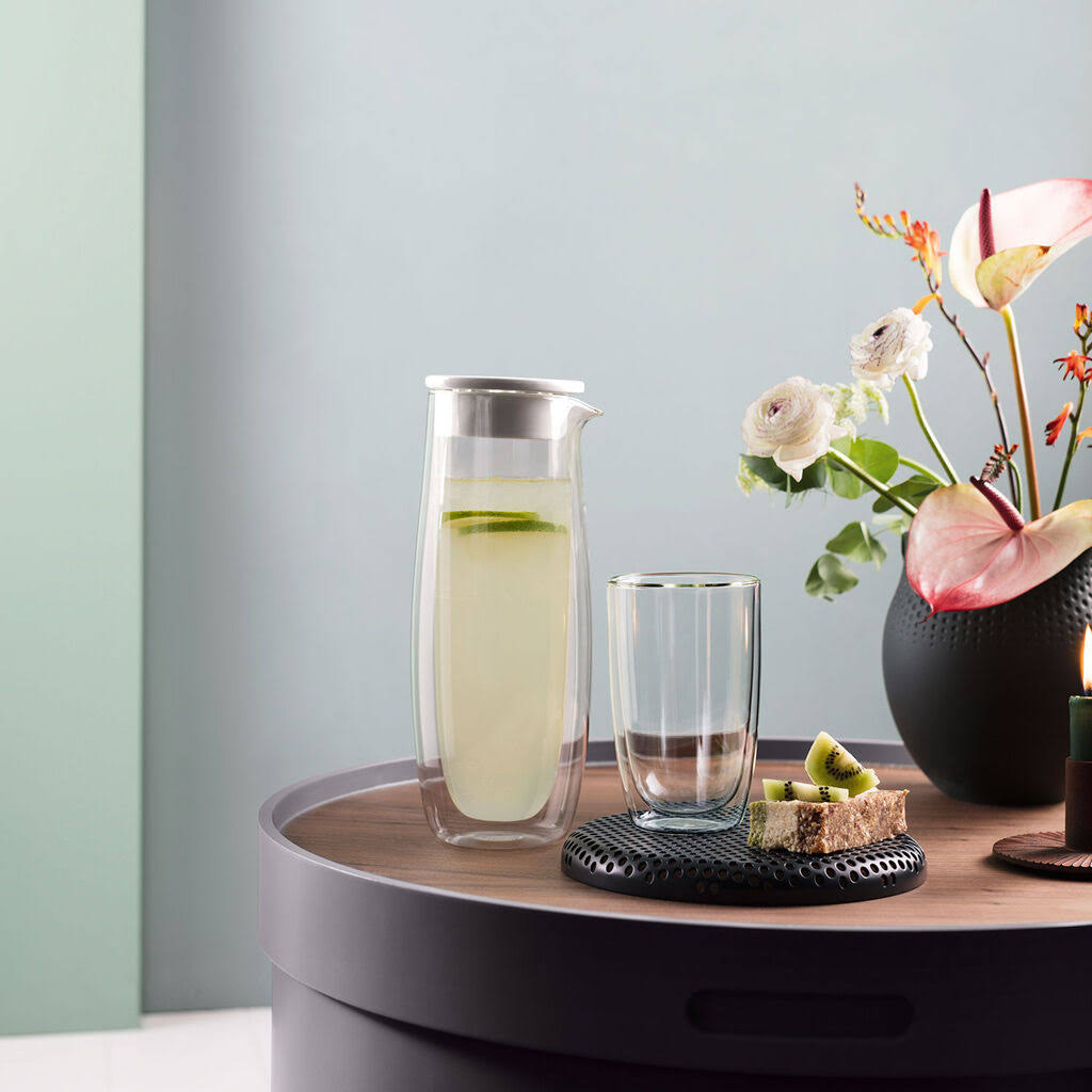 Glass Carafe with Lid C5563