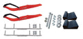 Red Razor Snowmobile Skis with 4.5" Shaper Bars Complete Kit I1929