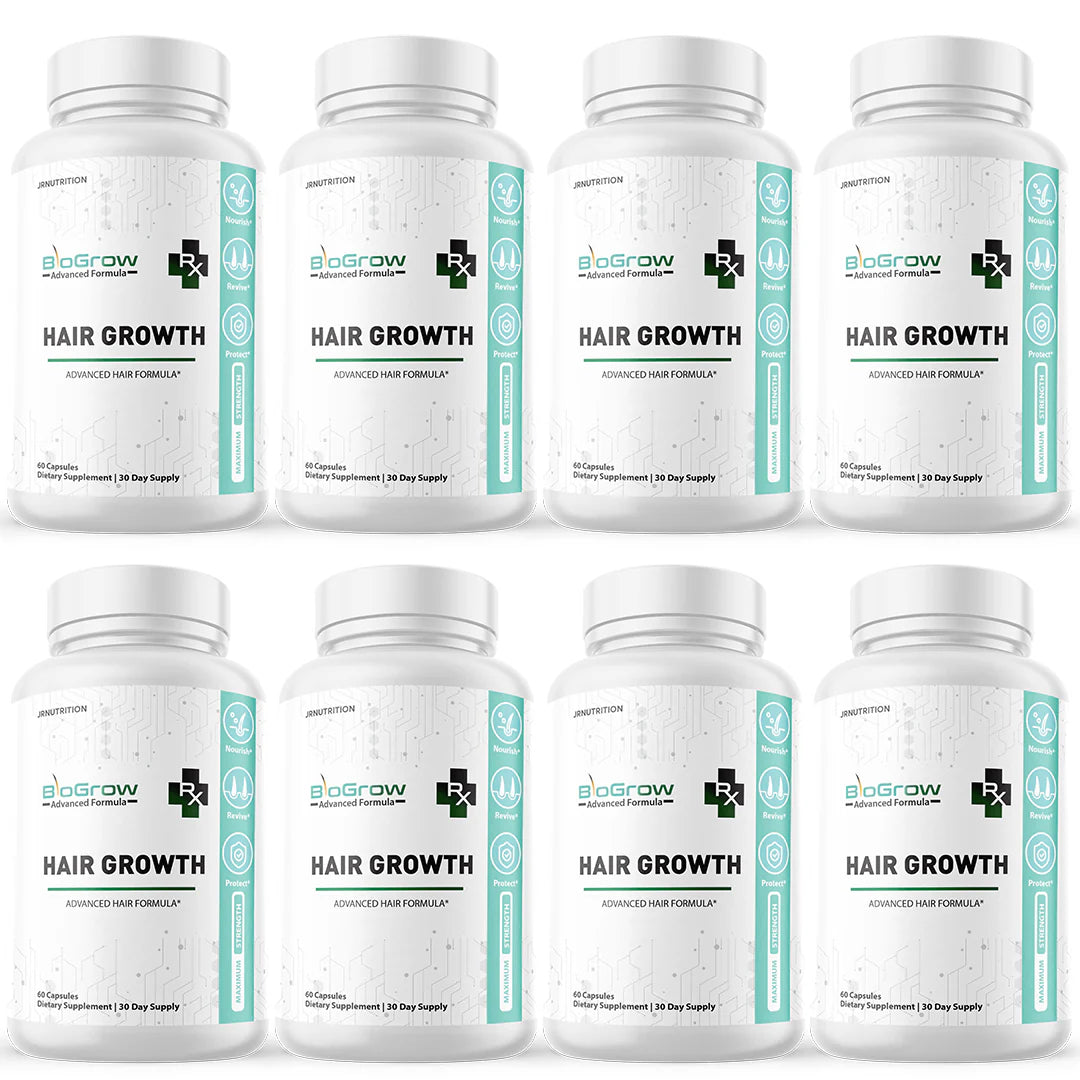 60 Capsules Hair Growth Dietary Supplement 8 Pack X480