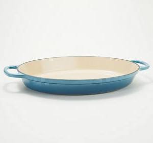 Flame Cast-Iron 3-qt Oval Baker A647