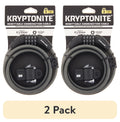 (2 pack) Resettable 12mm Combo Cable Bicycle Lock L23871