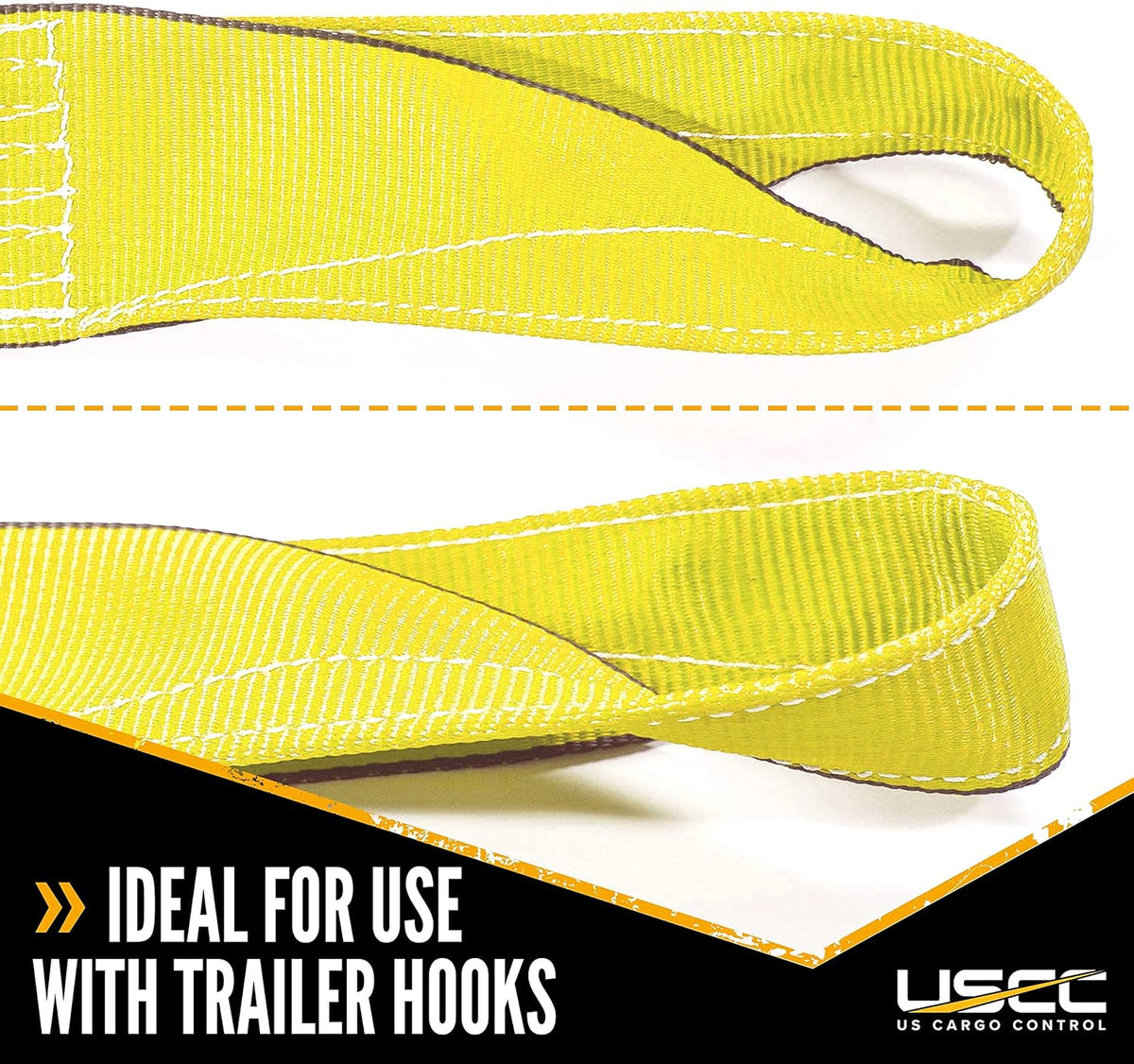 4 Inch x 30 Foot Winch Straps with Twisted Sewn Loop 10 Pack M799