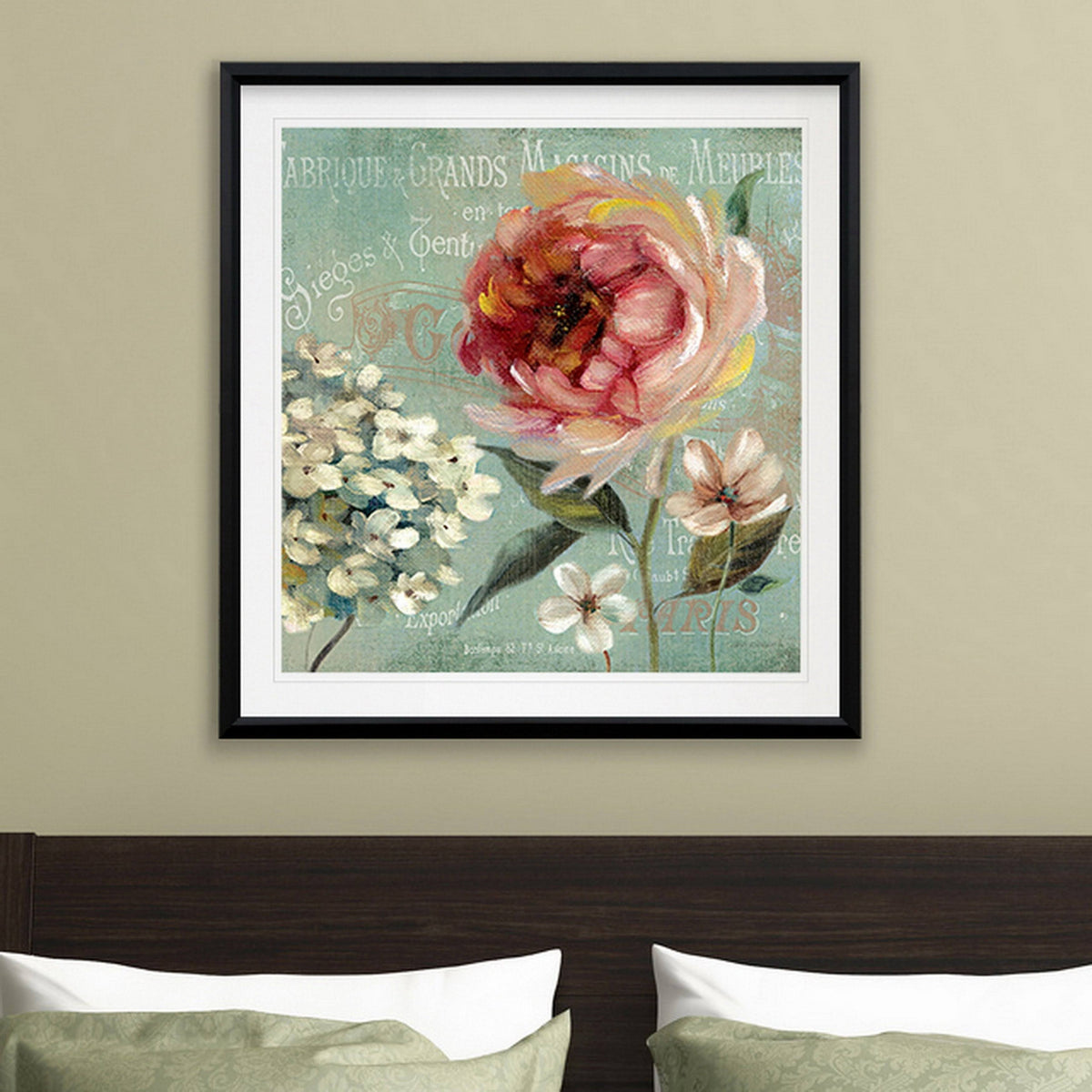 Framed Giclee Print 32x32 E27615