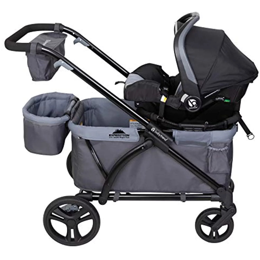 Gray Wagon Stroller D2170