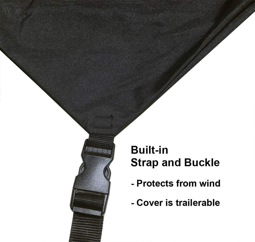 Snowmobile Cover with Built-in Securing Straps Q6945