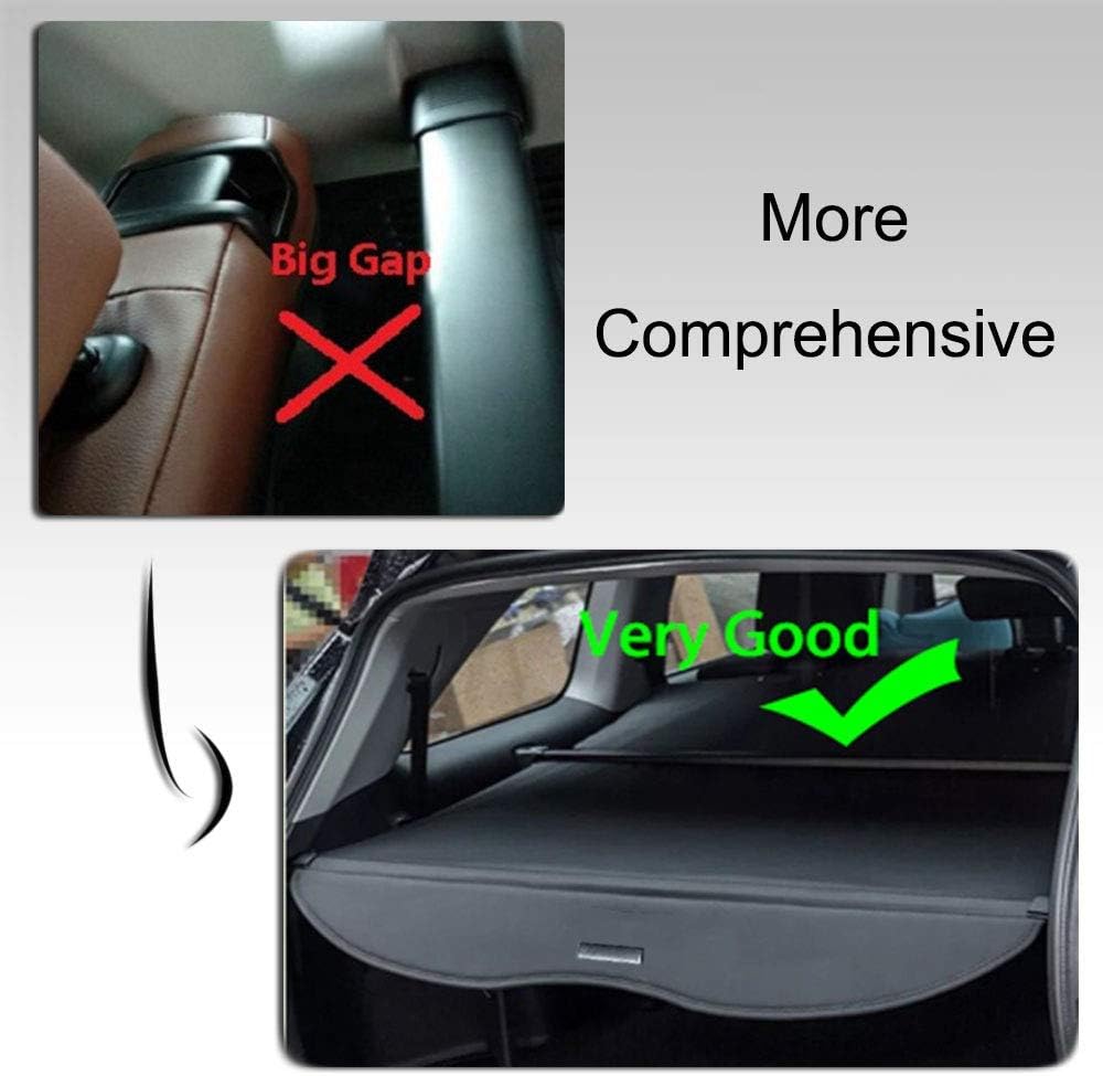 Cargo Cover Trunk Shade Black Pack of 2 N35117