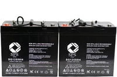 12V 55 Ah Replacement Battery 2 Pack T657395