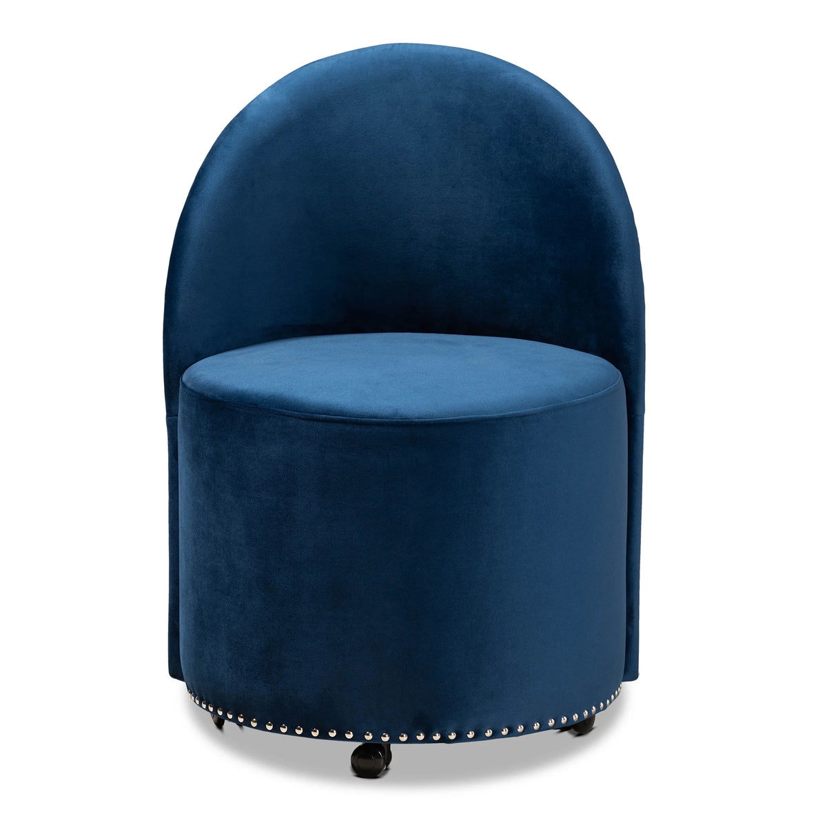 Navy Blue Bucket Chair L4373
