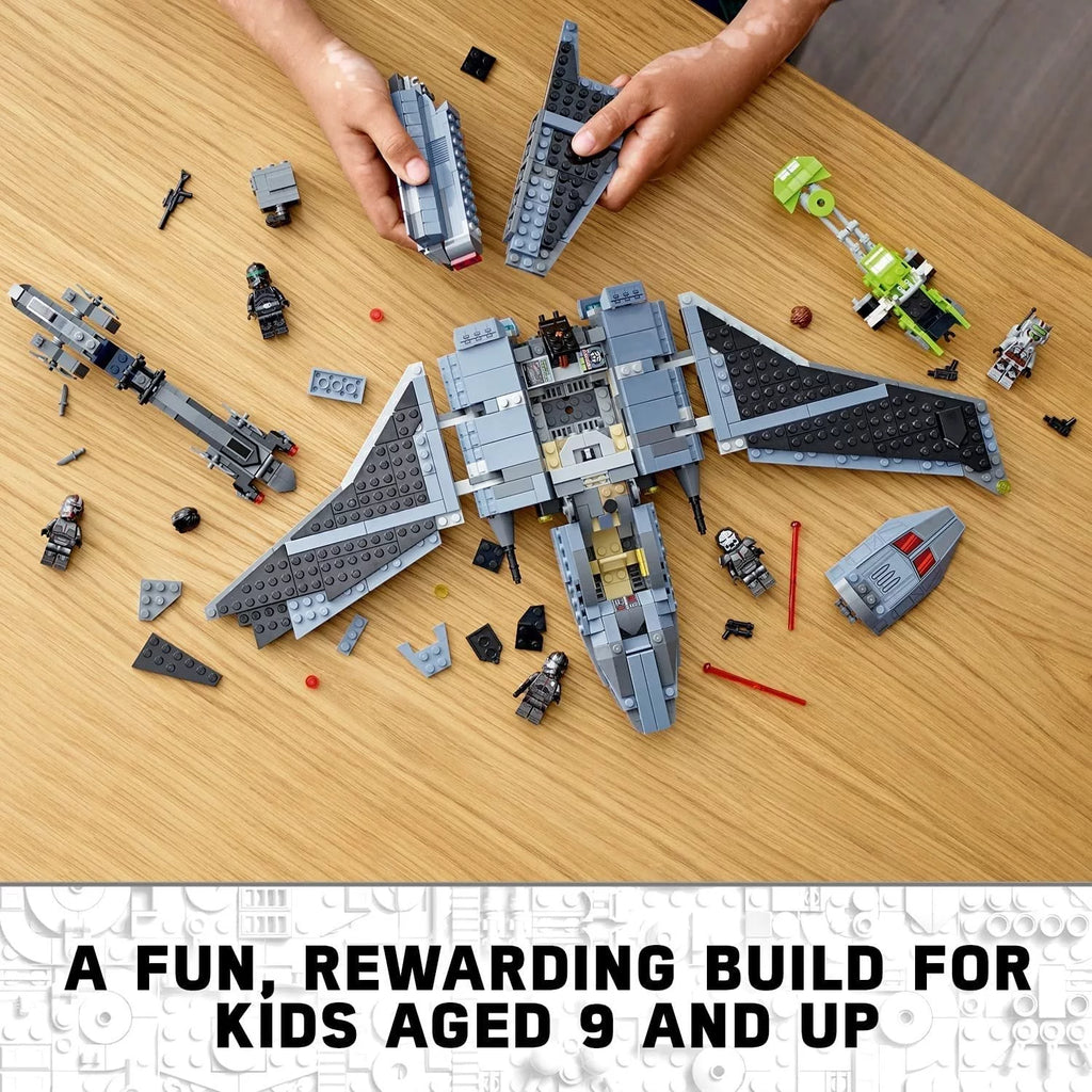 Star Wars Attack Shuttle Building Toy Set with 5 Clones Minifigures I829