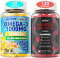 Vegan Omega-3 Gummies 1000mg + Vitamin B Complex Gummies H8109