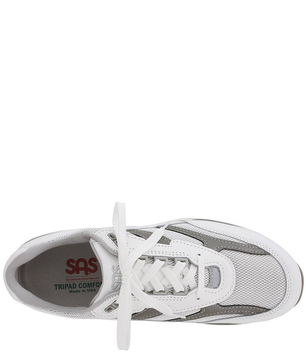 White 8.5 Narrow Mesh Shoes T7401