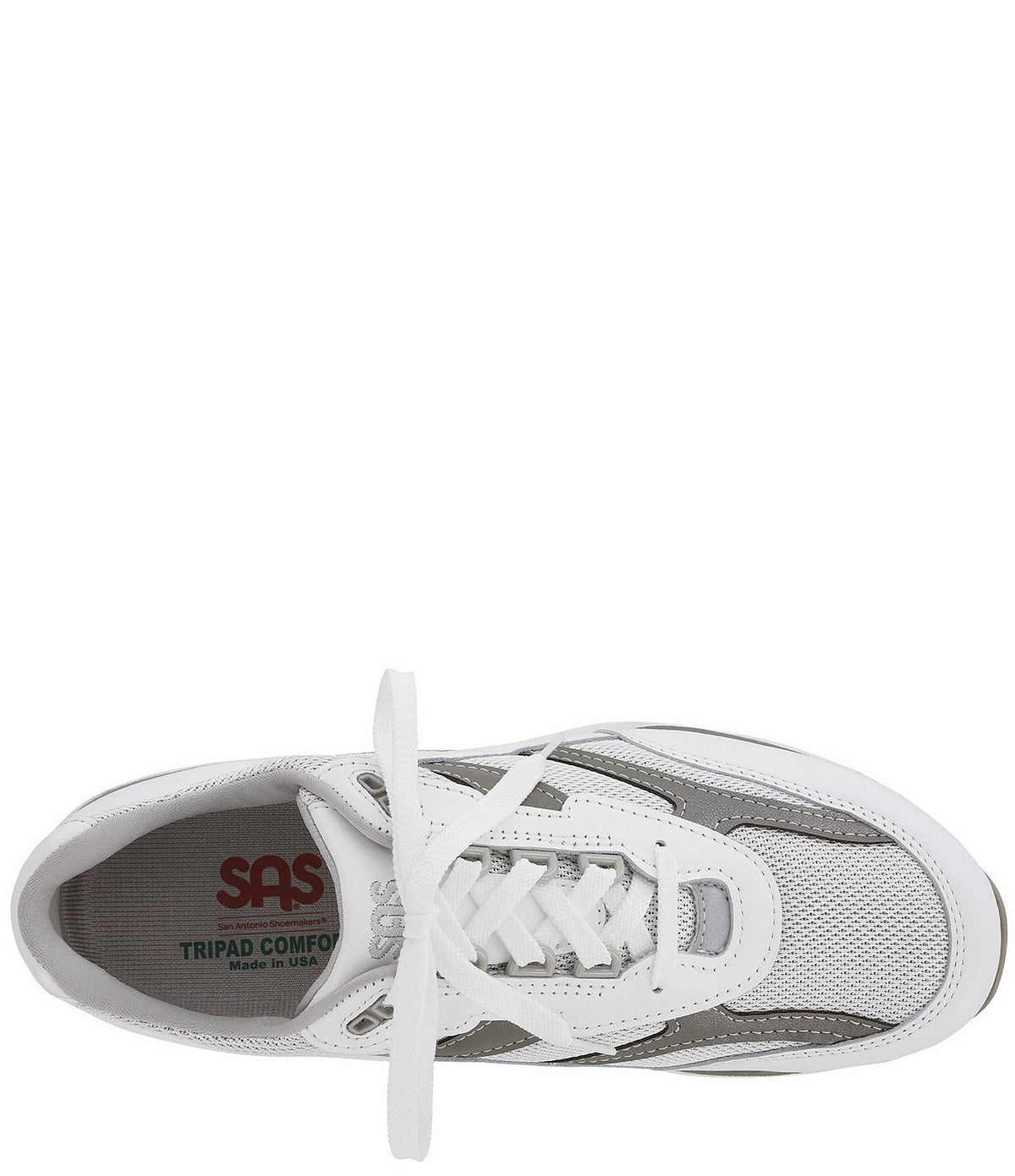 White 8.5 Narrow Mesh Shoes T7401
