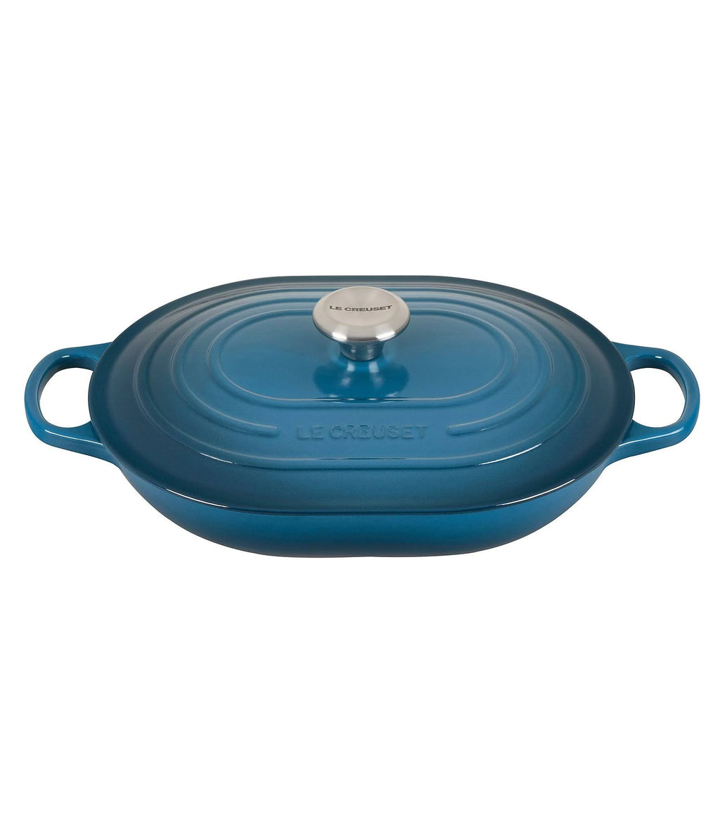 Deep Teal 3.75 Qt. Oval Casserole F403