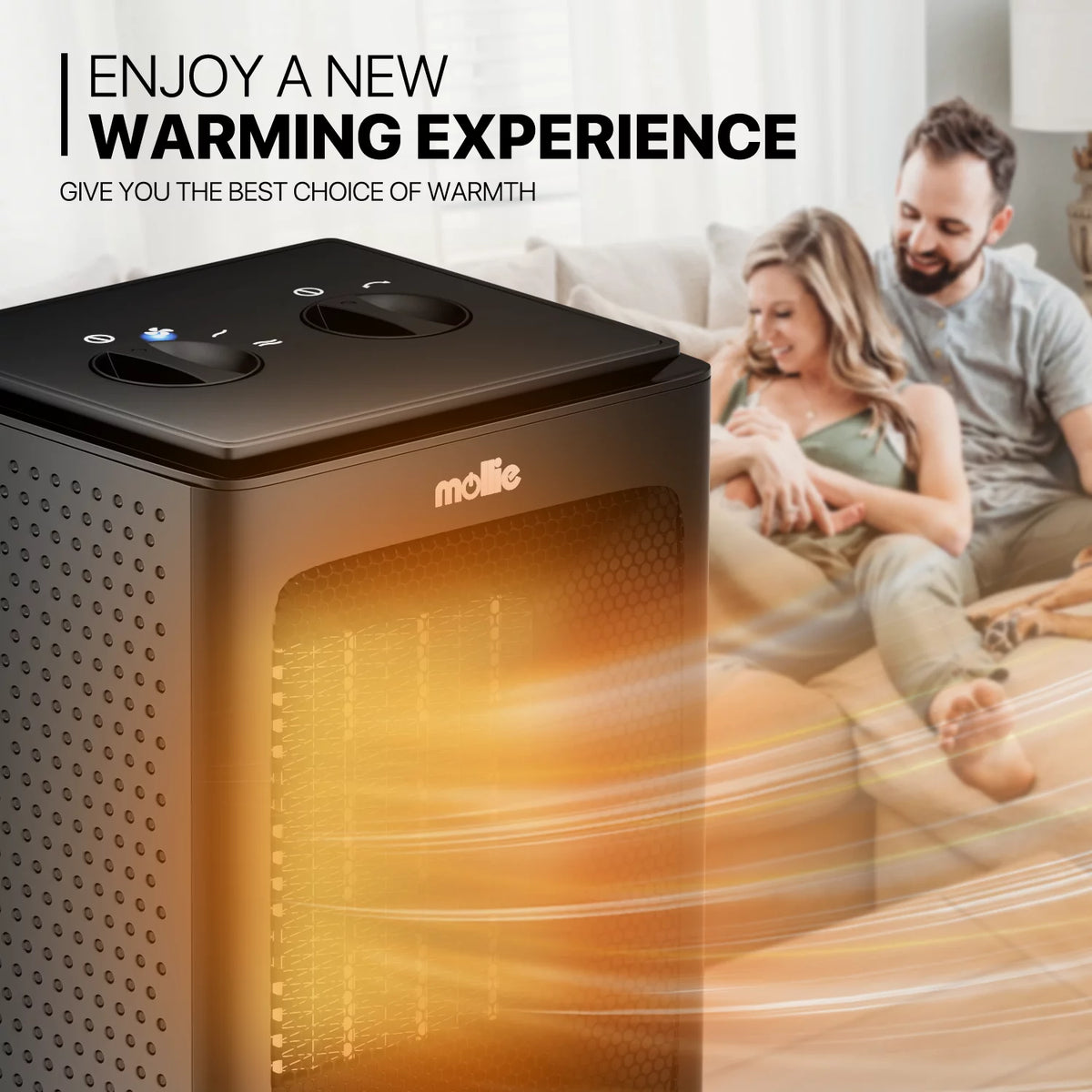 1500W PTC Portable Electric Space Heater T90919