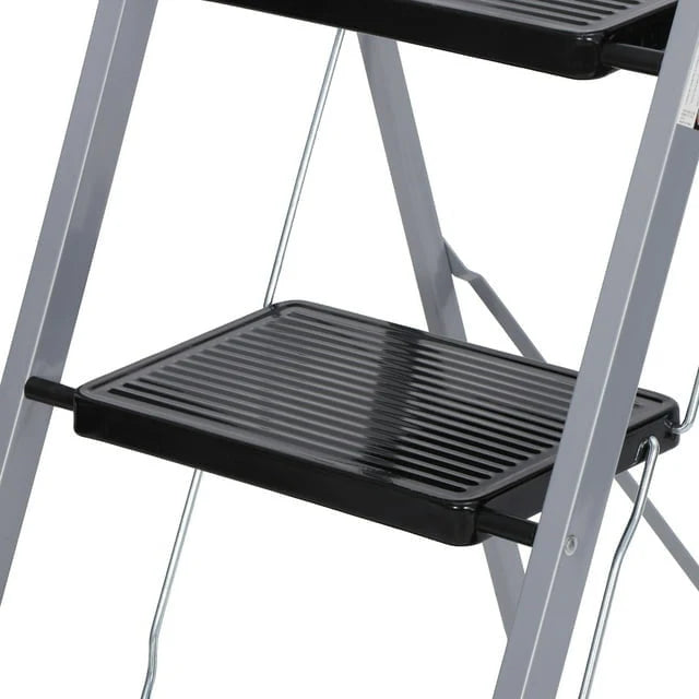 3 Step Folding Step Stool 330lbs Capacity D5303