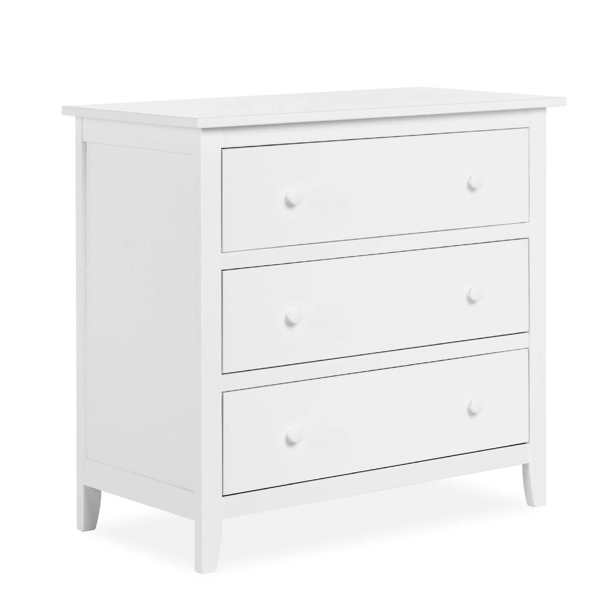 White 3 Drawer Chest B3227