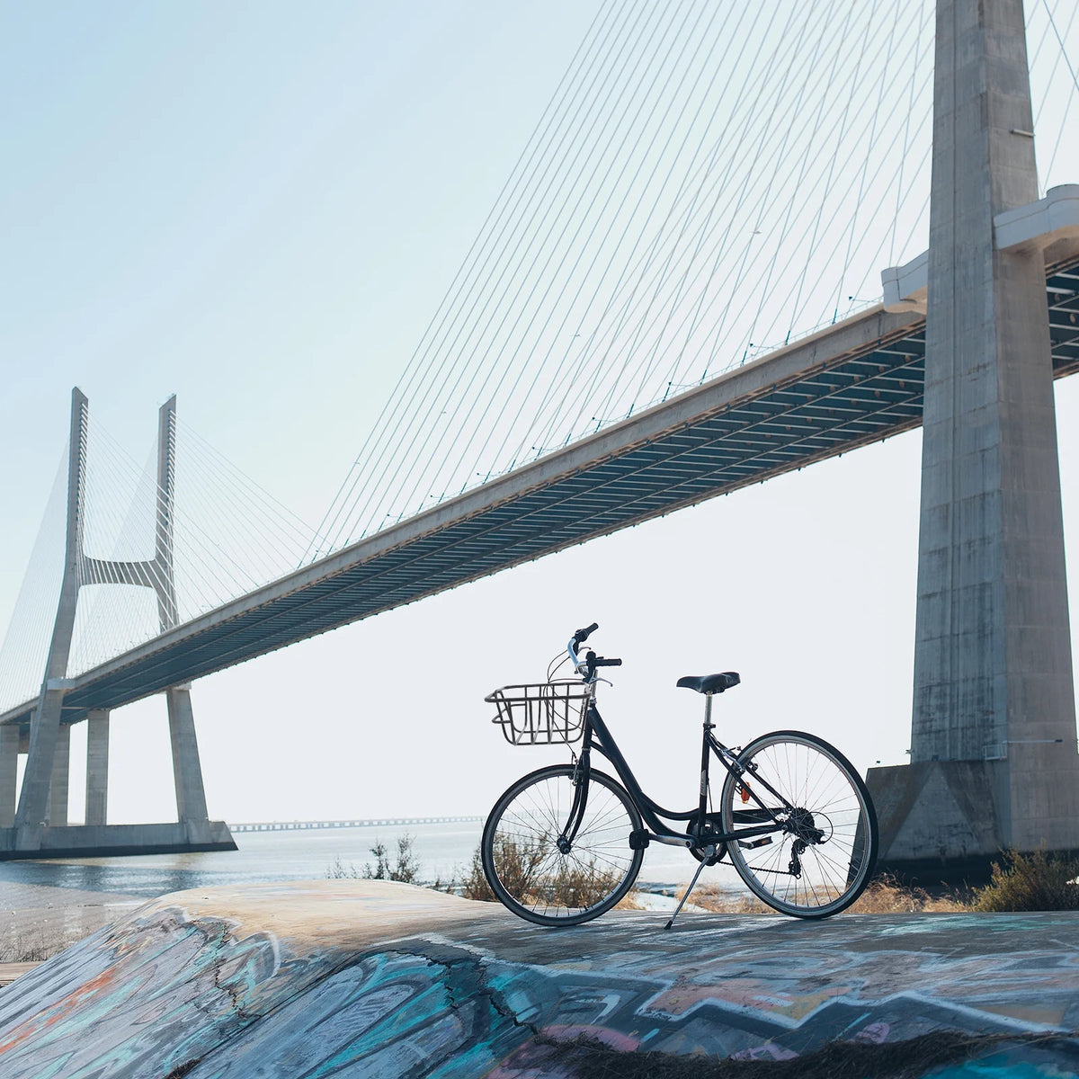 Metal Bike Handlebar Basket I482
