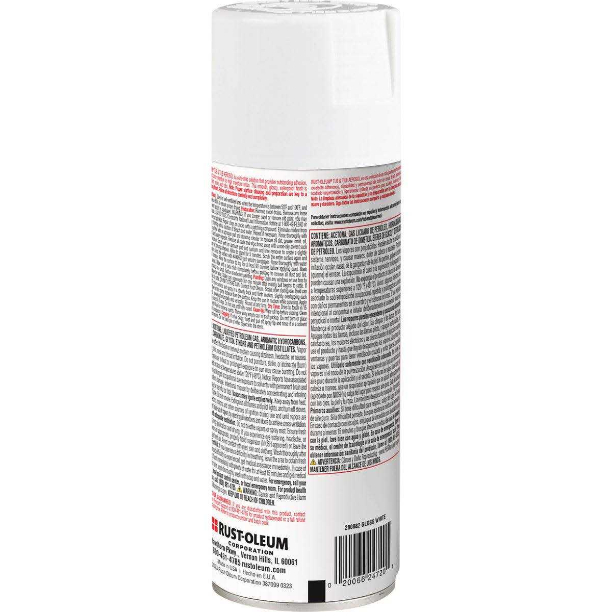 Specialty Tub and Tile Spray Paint L33217