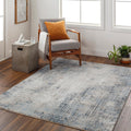 6x9 Modern Ivory Area Rug Z71319