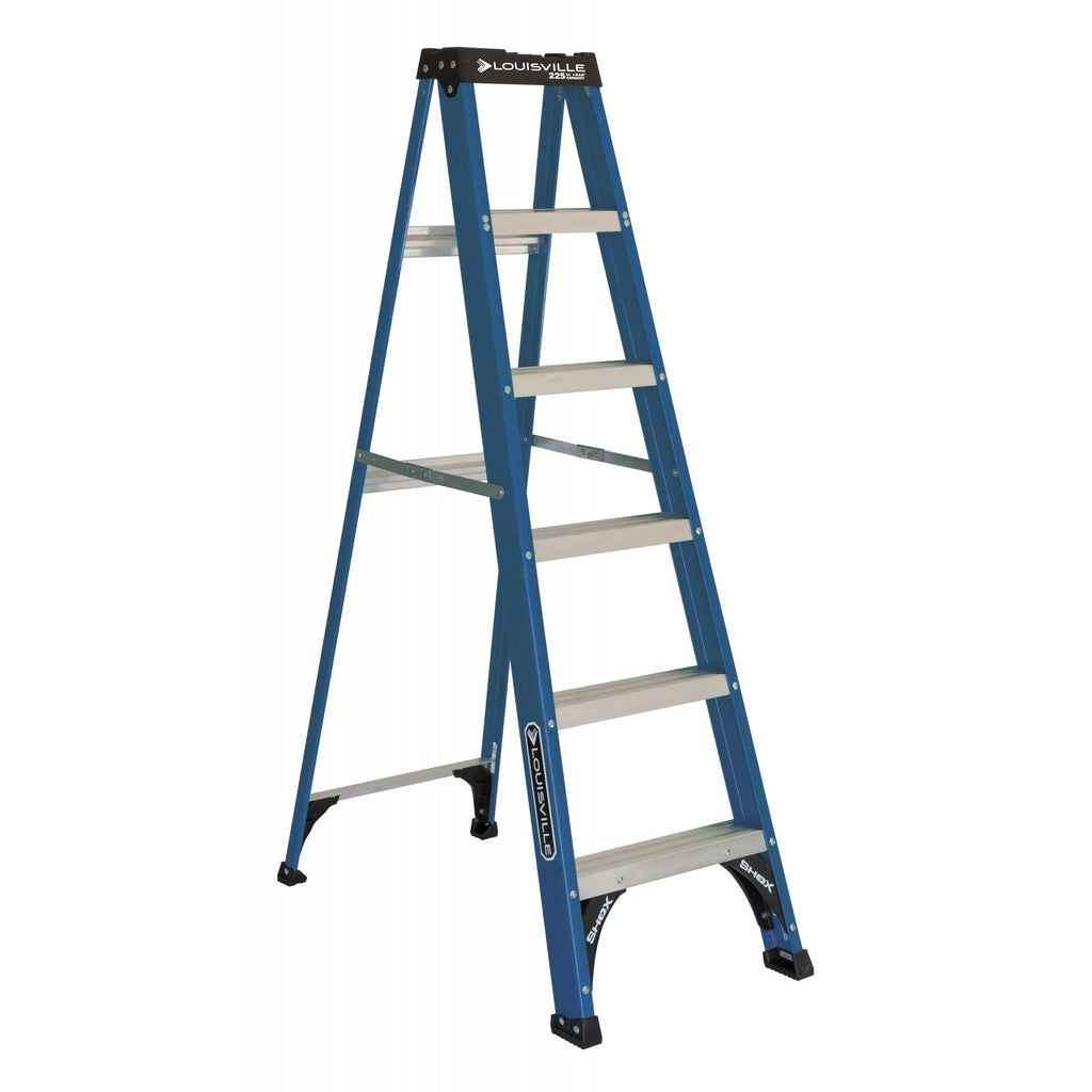 6 ft Fiberglass Step Ladder V6079