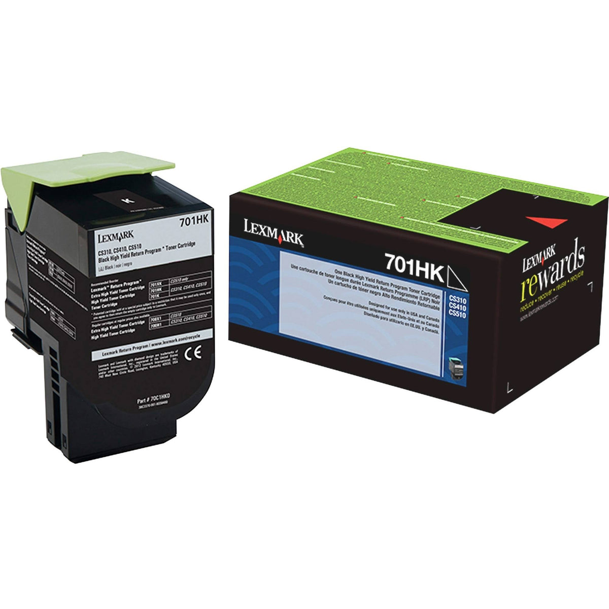 High-Yield Black Toner Cartridge J608080