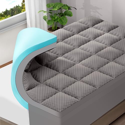 King Size 4 Inch Memory Foam Mattress Topper K919