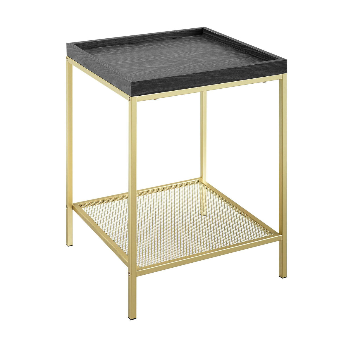 Graphite Square Side Table E64209