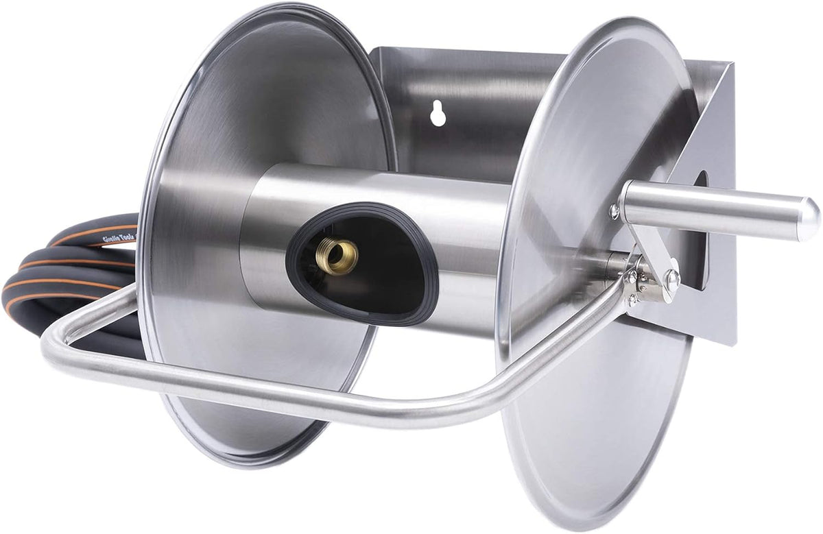 Stainless Steel Hose Reel with Crank I503621