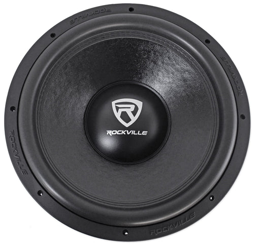 15" 4000w Peak Dual 2-Ohm Car Audio Subwoofer R907157