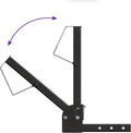Foldable Trailer Hitch Tire Carrier for 2-inch Receiver N8013
