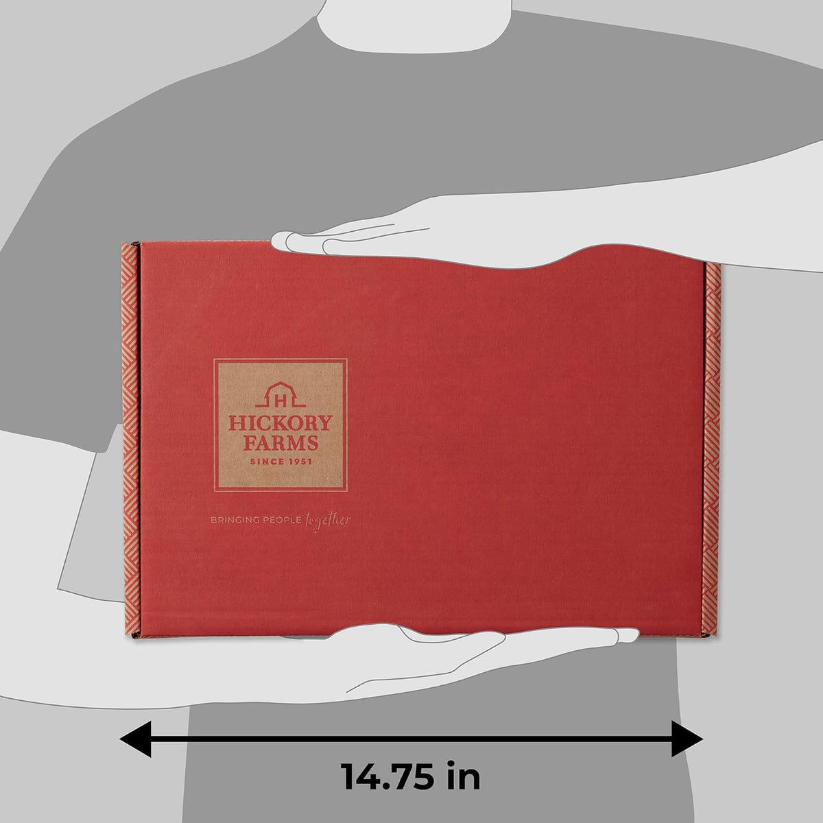 Beef Summer Sausage & Cheese Large Gift Box E6286