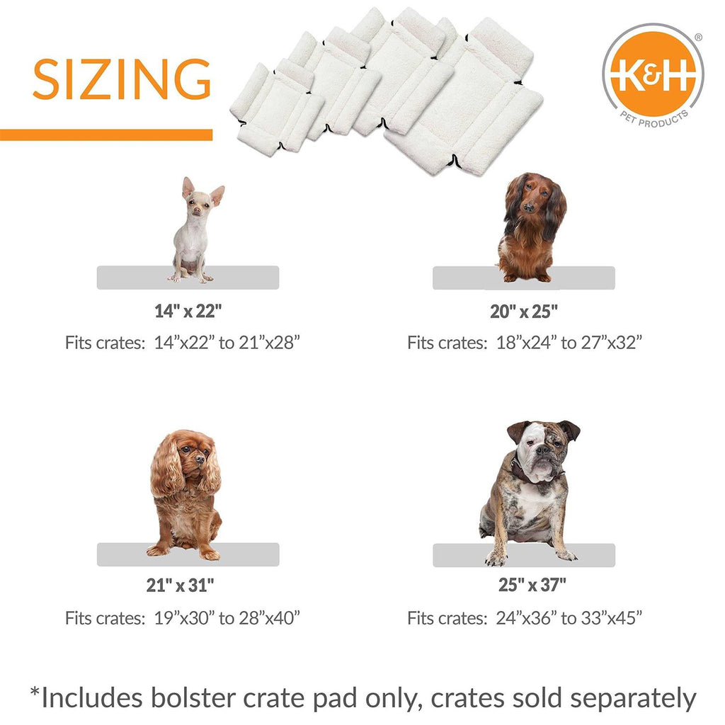 Large Natural Dog Crate Pad B809781