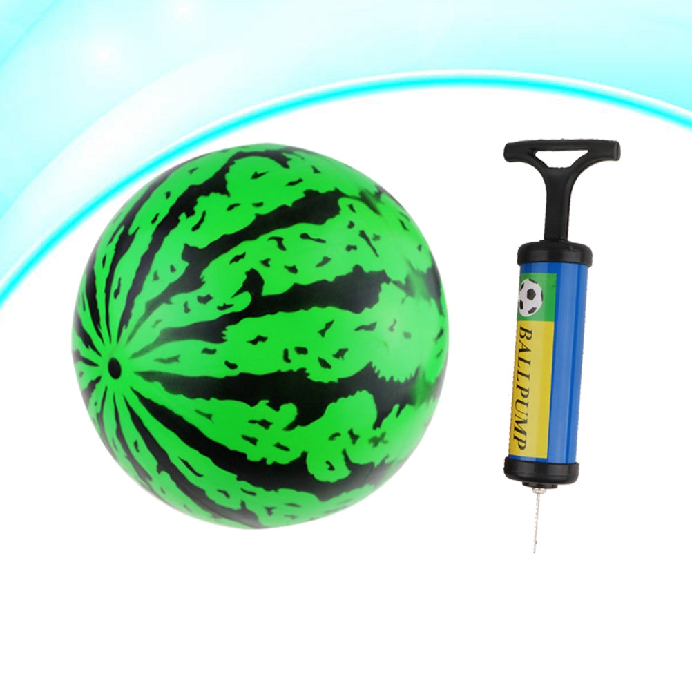 2Pcs 9 Inch Inflatable Bouncy Ball with Pump Kids Education Toys J47938