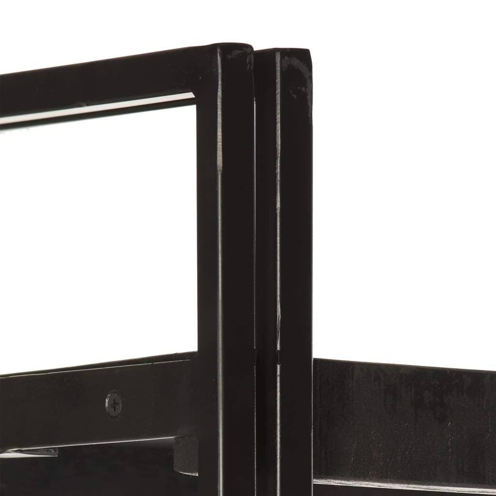 3-Tier Bookcase Solid Mango Wood Q553694