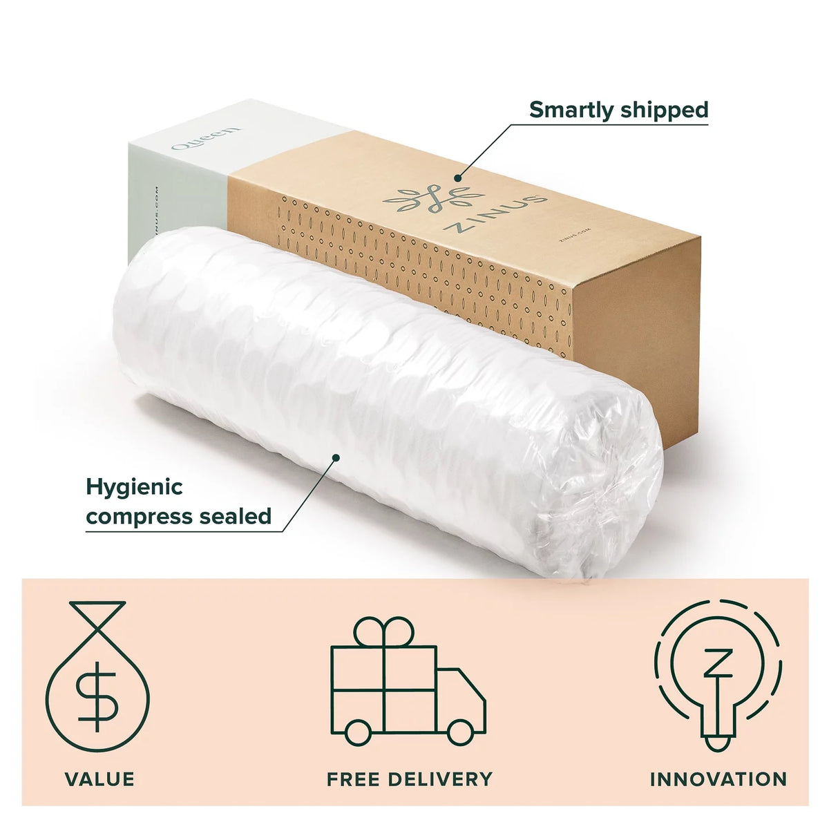 12 Hybrid Mattress Full W661
